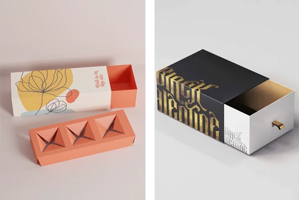 3 cardboard Sleeves Boxes