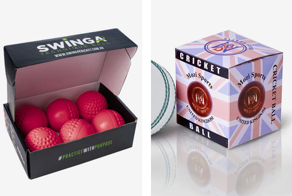 3 cricket ball boxes