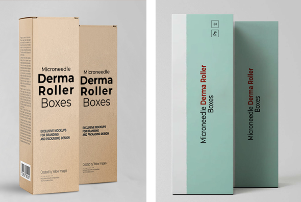 3 derma roller boxes