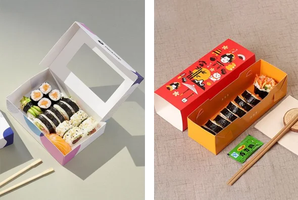 3 eco friendly sushi boxes