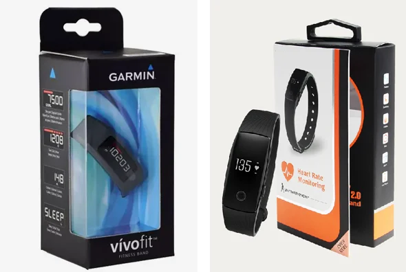 3 fitness tracker boxes