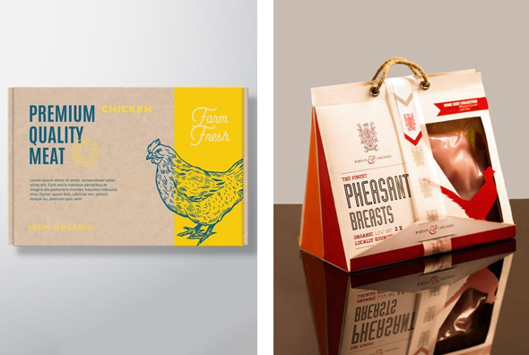 3 frozen chicken boxes