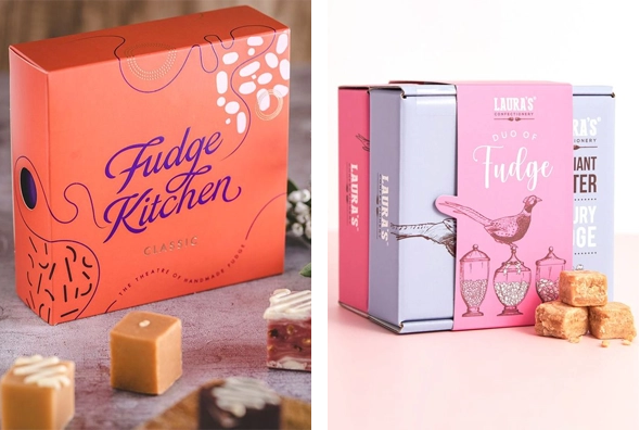 3 fudge boxes