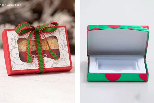 3 gift card boxes