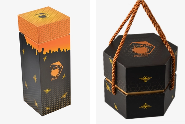 3 honey boxes