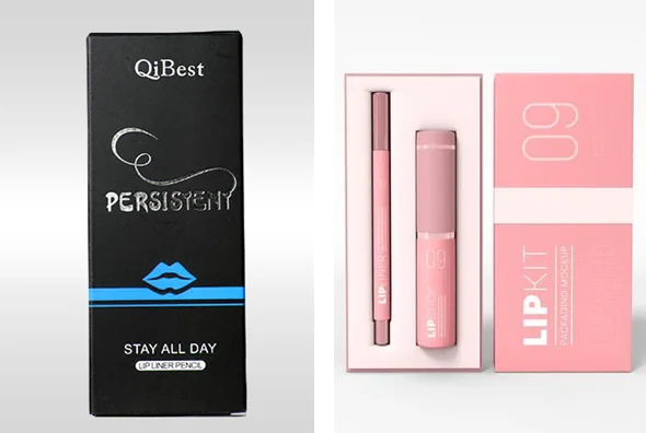 3 lip liner boxes