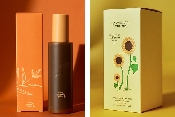 3 massage oil boxes