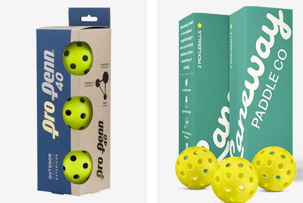 3 pickleball boxes
