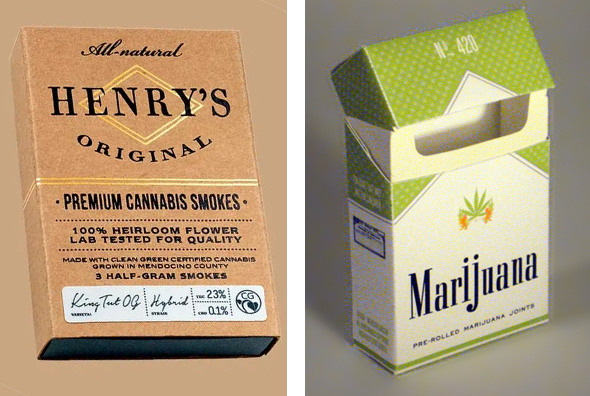 3 rectangle Marijuana Boxes