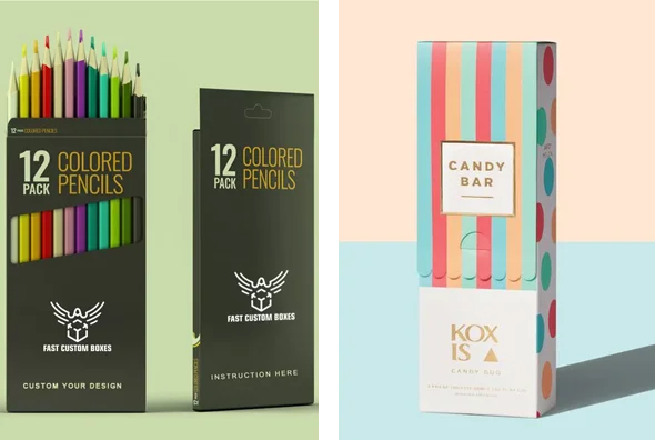 3 rectangle Stationery Boxes