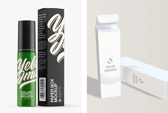 3 roll on bottle boxes