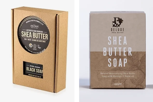 3 shea butter boxes