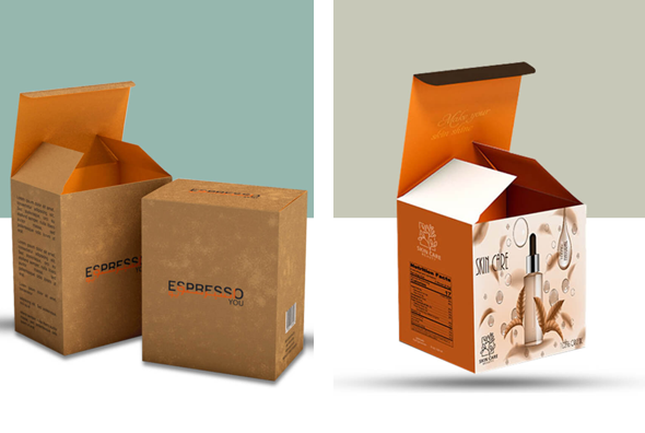 3 straight tuck end boxes