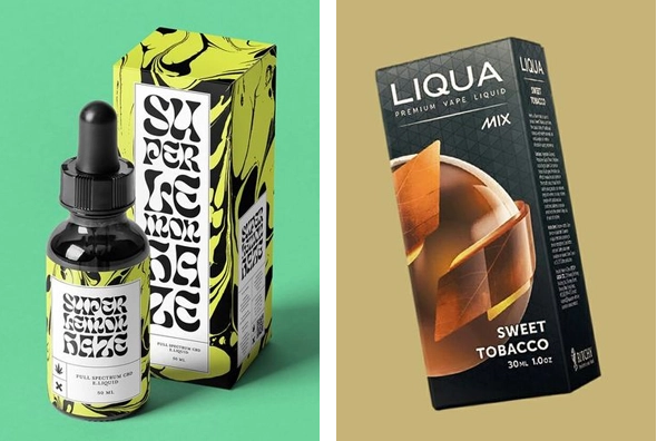 3 tall e liquid boxes