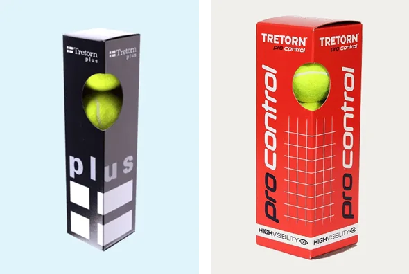3 tennis ball boxes