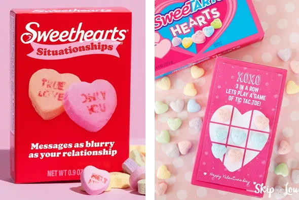 3 tuck top Candy boxes