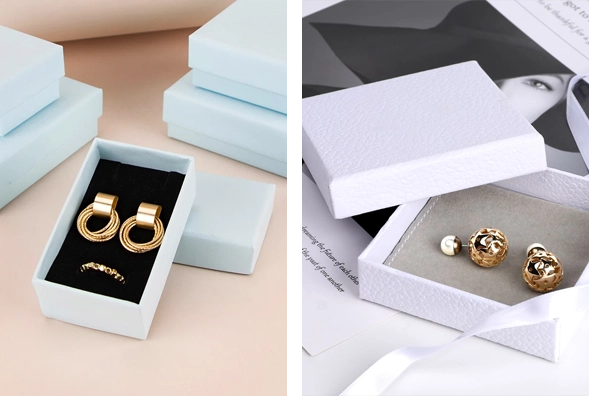 3 two piece earing boxes