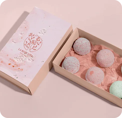 4 Bath Bomb Mailer Boxes