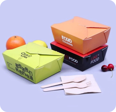 4 Chinese Food Boxes