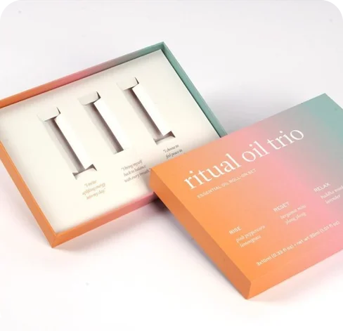 4 Custom Boxes with Inserts