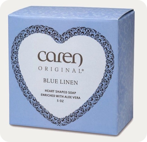 4 Linen card boxes