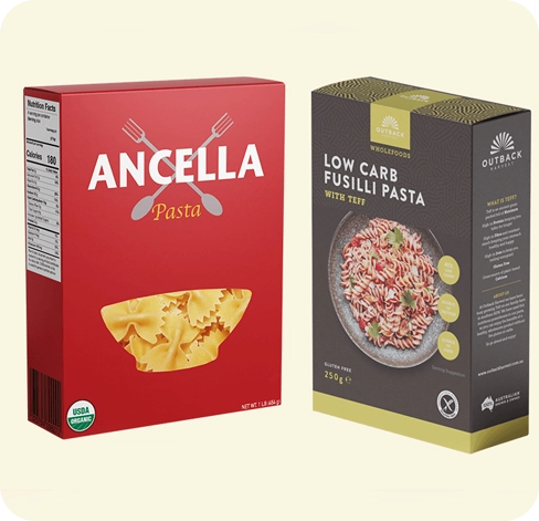 4 Pasta Boxes