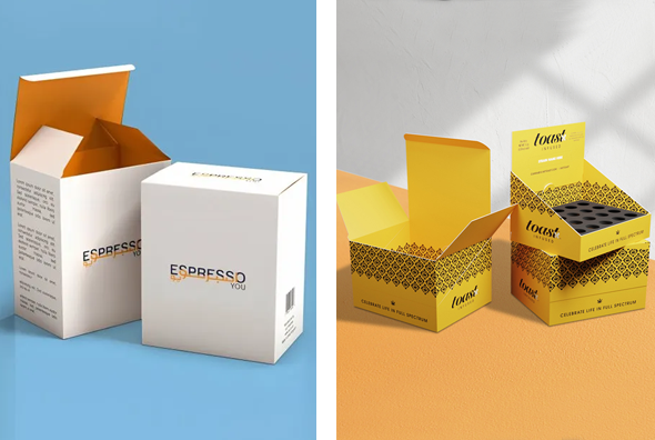 4 Reverse Tuck End Boxes