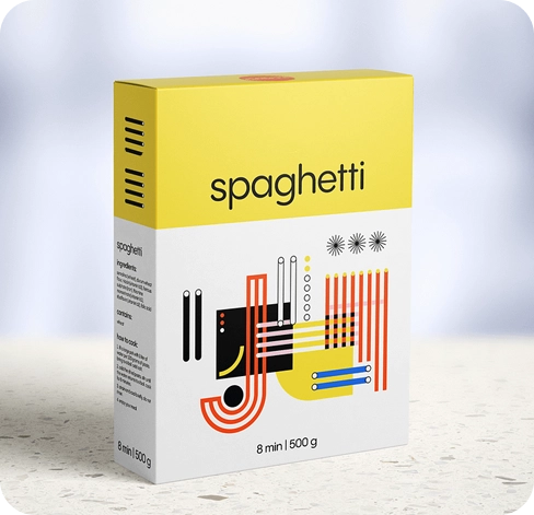 4 Spaghetti Boxes
