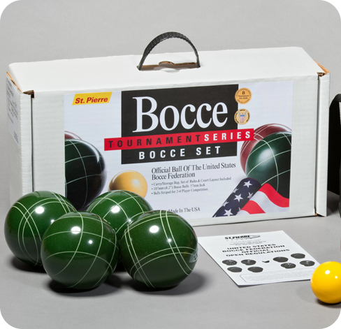4 bocce ball boxes