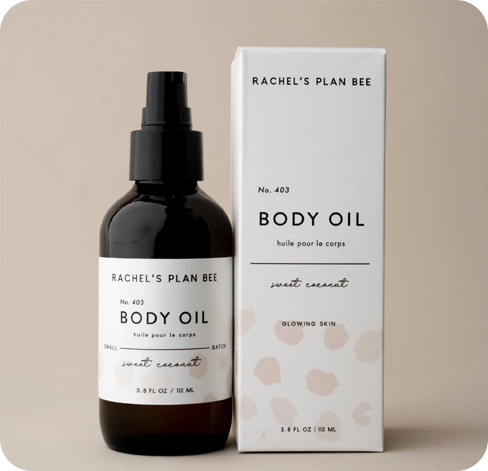 4 body oil boxes
