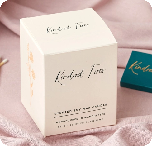 4 christmas candle boxes