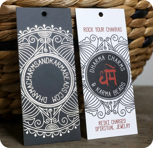 4 hang tags