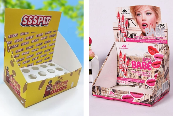 4 lip gloss display boxes