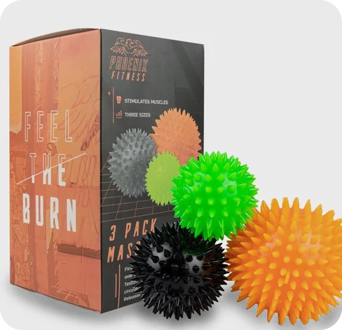 4 massage ball boxes