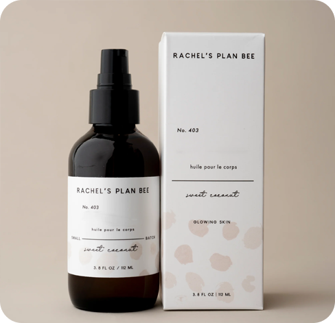 4 massage oil boxes