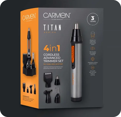4 nose hair trimmer boxes