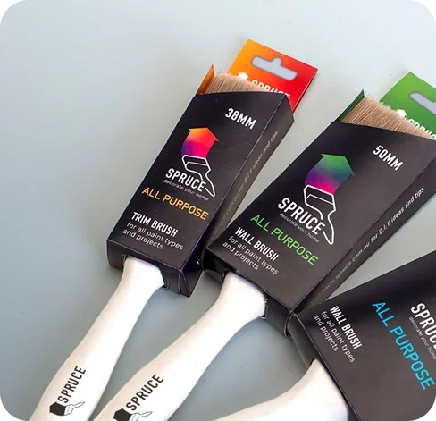 4 painting brush boxes