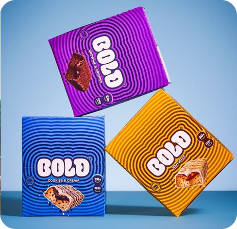 4 protein bar packaging boxes