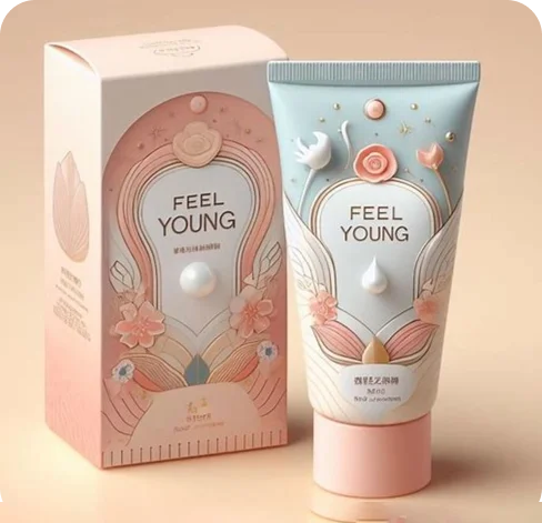 4 rectangle Cosmetic boxes