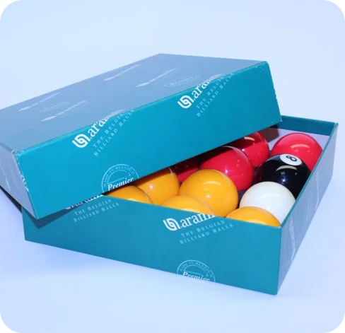 4 snooker ball boxes