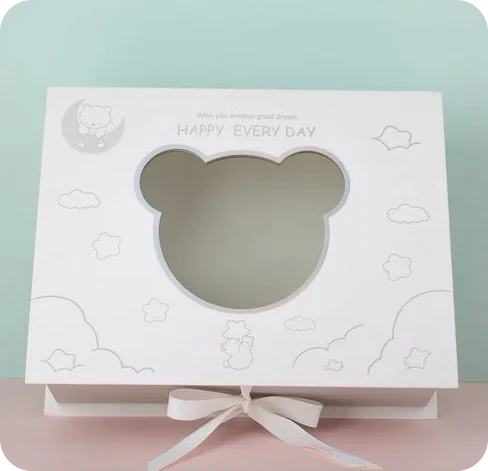 4 teddy bear gift boxes