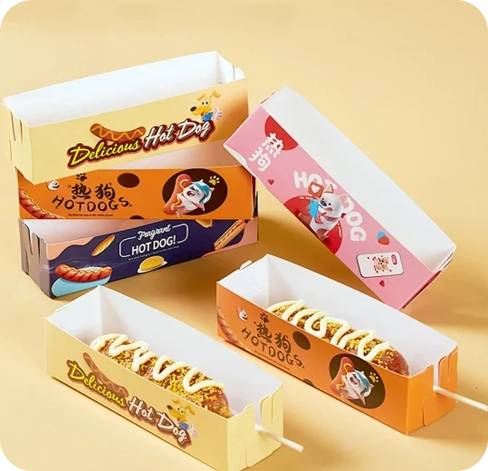 4 waffle stick boxes