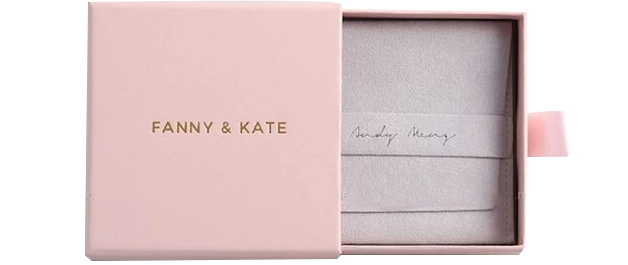 5 Gold foil jewelry boxes