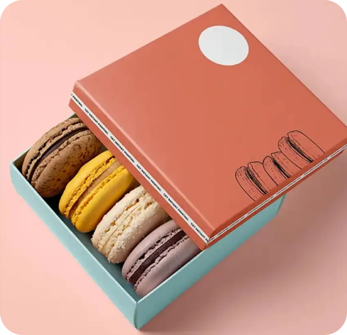 5 Macroon boxes wholesale