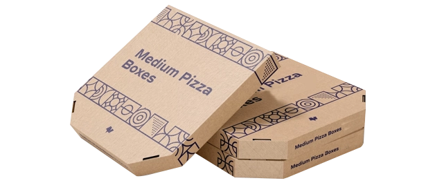 5 Pizza boxes