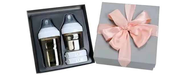 5 baby product boxes