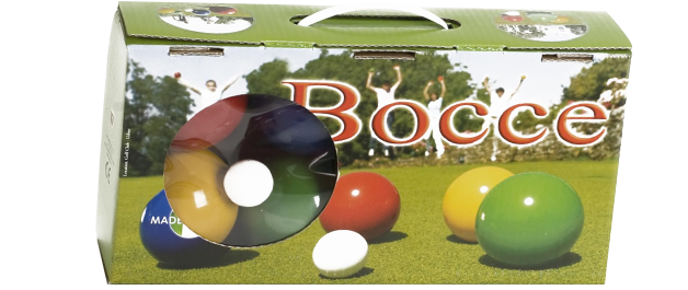 5 bocce ball boxes