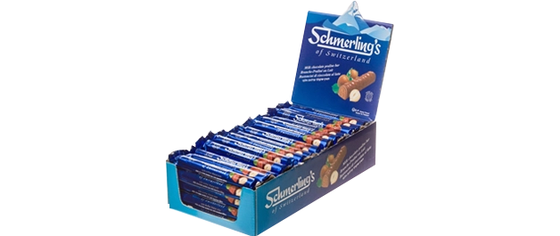 5 chocolate display boxes