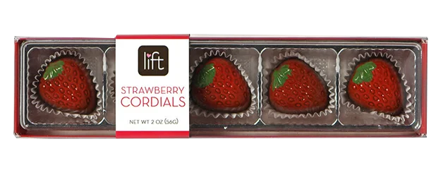 5 custom boxes for chocolate covered strawberries