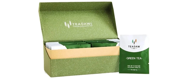 5 detox tea boxes